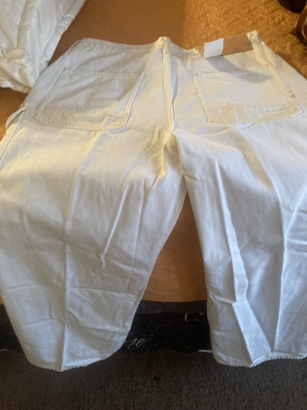 Scotch & Soda Men's Relaxed White Jeans